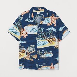 🚨 3 for $25 - H&M Resort Shirt Relaxed Fit